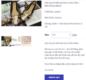 Pumi Store - Thanh toán thẻ tín dụng