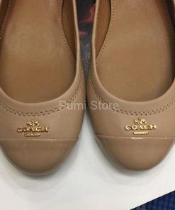Coach Chelsea Matte Calf Leather Patent Bechwood