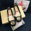 Giay Michael Kors Den khoa vang