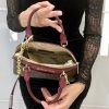 Túi Michael Kors Emmy Dome Brown cherry