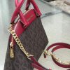 Túi Michael Kors Emmy Dome Brown cherry