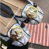 Giay Michael Kors White Navy