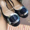 Giay Michael Kors Pauline Mid Pump Navy Admiral