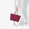 Tui Michael Kors Jet Set Travel Top Zip Tote Mulberry