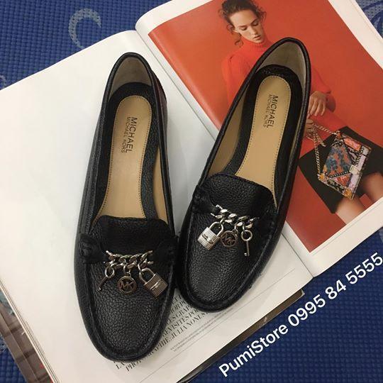 Giày Michael Kors Loafer Suki Black - Pumi Store