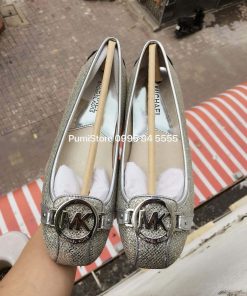 Giay Michael Kors Silver Glitter (bac ong anh)