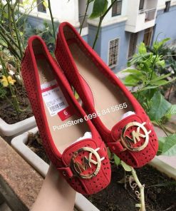 Giay Michael Kors Red suede