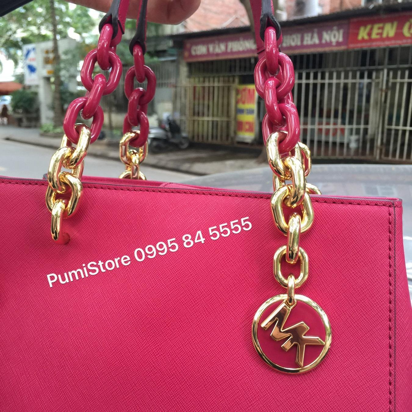 Túi Michael Kors Cynthia Cranberry nhập khẩu từ USA - Pumi Store