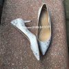 Giay Michael Kors Flex mid Pump Silver Optic