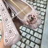 Giay Michael Kors Soft Pink Lasered