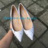 Giay Michael Kors Flex mid Pump Silver Optic