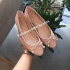 Giay Michael Kors Gia Ballet Soft Pink