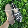 Giay COACH Flat Espadrille Black/Chalk Floral Canvas