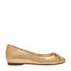 Giay Michael Kors Gia Ballet Pale Gold