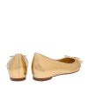 Giay Michael Kors Gia Ballet Pale Gold