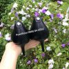 Giay Michael Kors Flex Mid Heel Black da mem