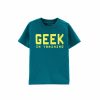 Ao phong tay ngan Be Trai Carter's Geek In Training Jersey Tee