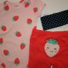 Set 3 món bé gái Carter's Strawberry Little Character Set Pink Navy