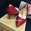 Giay Michael Kors cao got Flex Kitten Pump Scarlet