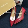 Giay Michael Kors cao got Flex Kitten Pump Scarlet
