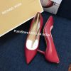Giay Michael Kors cao got Flex Kitten Pump Scarlet
