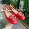 Giay Michael Kors Lillie Bright Red khoa vang