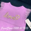 Ao phong ngan tay Carter's Love Tulle-Sleeve