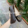 Giay Michael Kors Lillie Brown Logo