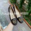 Giay Michael Kors Lillie Brown Logo
