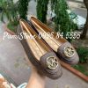 Giay Michael Kors Lillie Brown Logo