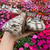 Giay Michael Kors Lillie Snake Embossed Natural