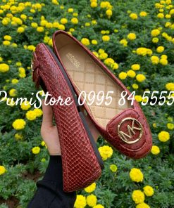 Giay Michael Kors Lillie moccasin BrandyGiay Michael Kors Lillie moccasin Brandy