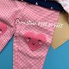 Set 3 mon be gai Carter's Little Character Pink/Navy