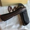 Giay Michael Kors Lillie Brown/Black Logo