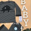Set 2 Mon Be Trai Carter's Dino Graphic Shirt & Joggers