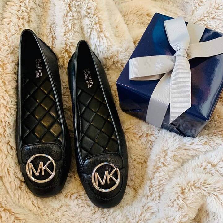 MICHAEL Michael Kors Lillie Moc Brown Mini Mk Logo Semi LuxPatent 55   Amazonca Clothing Shoes  Accessories