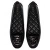 Giày Michael Kors Lillie Black Snake khóa đen