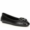 Michael Kors Lillie Black Snake khóa đen