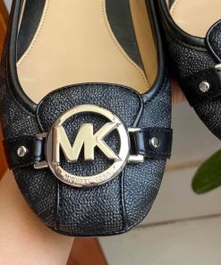 Giay Michael Kors Black logo MK