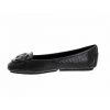 Giày Michael Kors Lillie Black Snake khóa đen