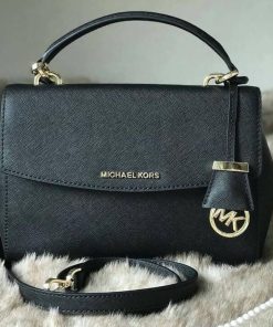 Túi Michael Kors Ava Black Size XS khóa vàng  Shopee Việt Nam