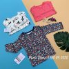 Set 3 ao thun Dai Tay Be Gai Carter's Printed Cotton T-Shirts