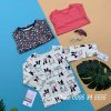 Set 3 ao thun Dai Tay Be Gai Carter's Printed Cotton T-Shirts