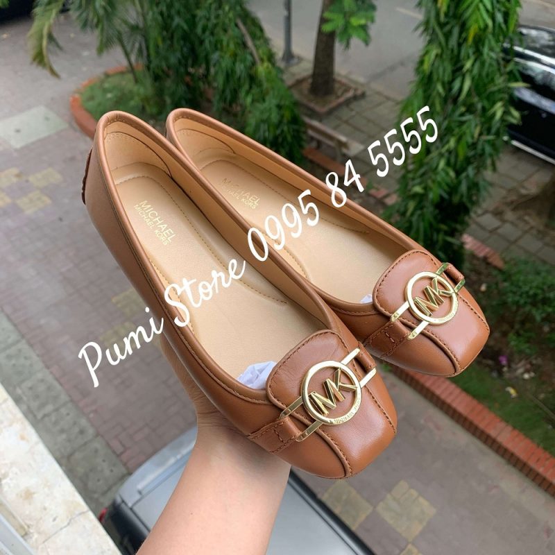 michael kors tracee leather loafers