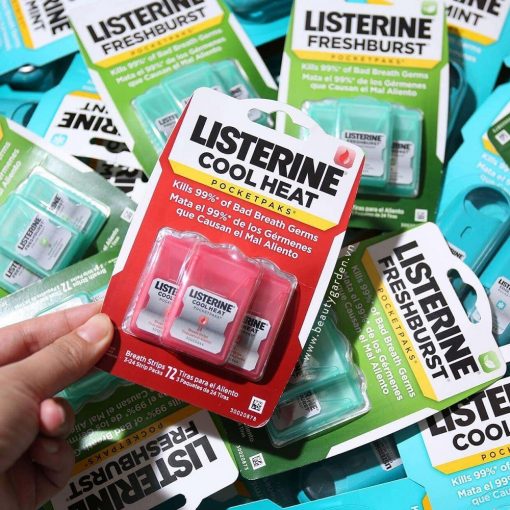Miếng ngậm Listerine Cool Heat Pocketpaks