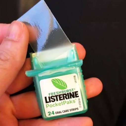 Miếng ngậm Listerine Cool Mint Pocketpaks