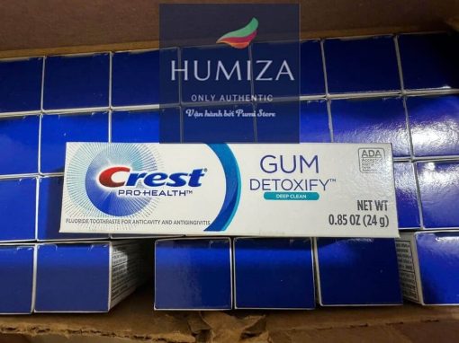 Kem đánh răng bảo vệ nướu Crest Gum Detoxify Deep Clean 24g
