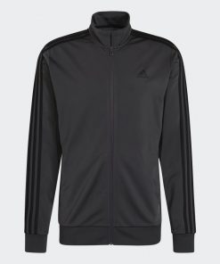 Áo khoác Adidas Track Jacket 3 sọc Essentials warm-up H46101 – S, Xám