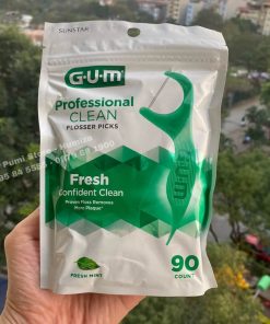 Tăm chỉ nha khoa Gum professional Clean 90 cây