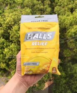 Halls Lemon mint sugar free 25 drops